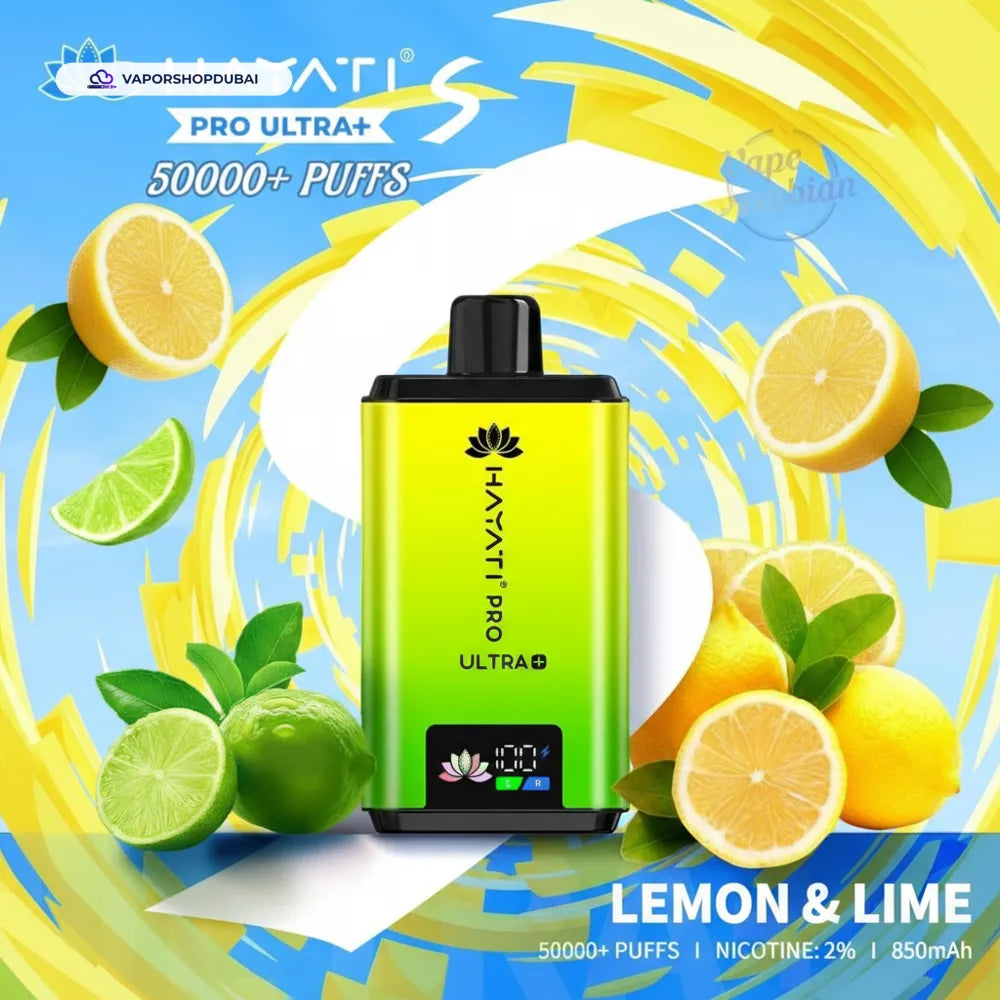 Hayati Pro Ultra+ S 50000 Puffs Disposable Vape In UAE