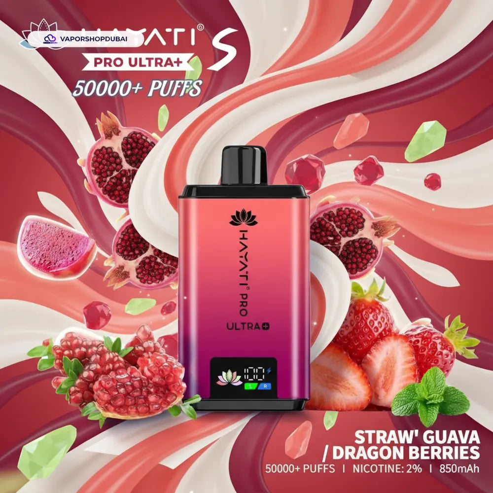 Hayati Pro Ultra+ S 50000 Puffs Disposable Vape In UAE
