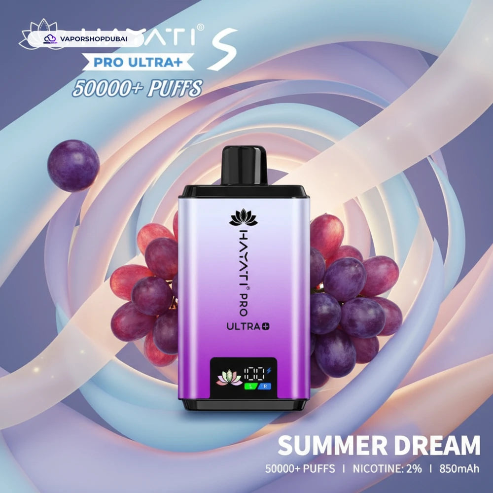 Hayati Pro Ultra+ S 50000 Puffs Disposable Vape In UAE