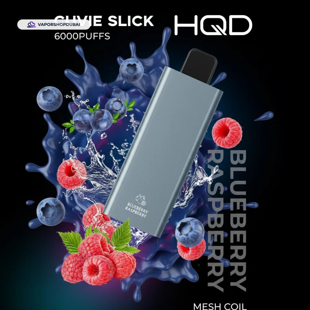 HQD Cuvie Slick 6000 Puffs | 1-3 Hours Delivery in dubai