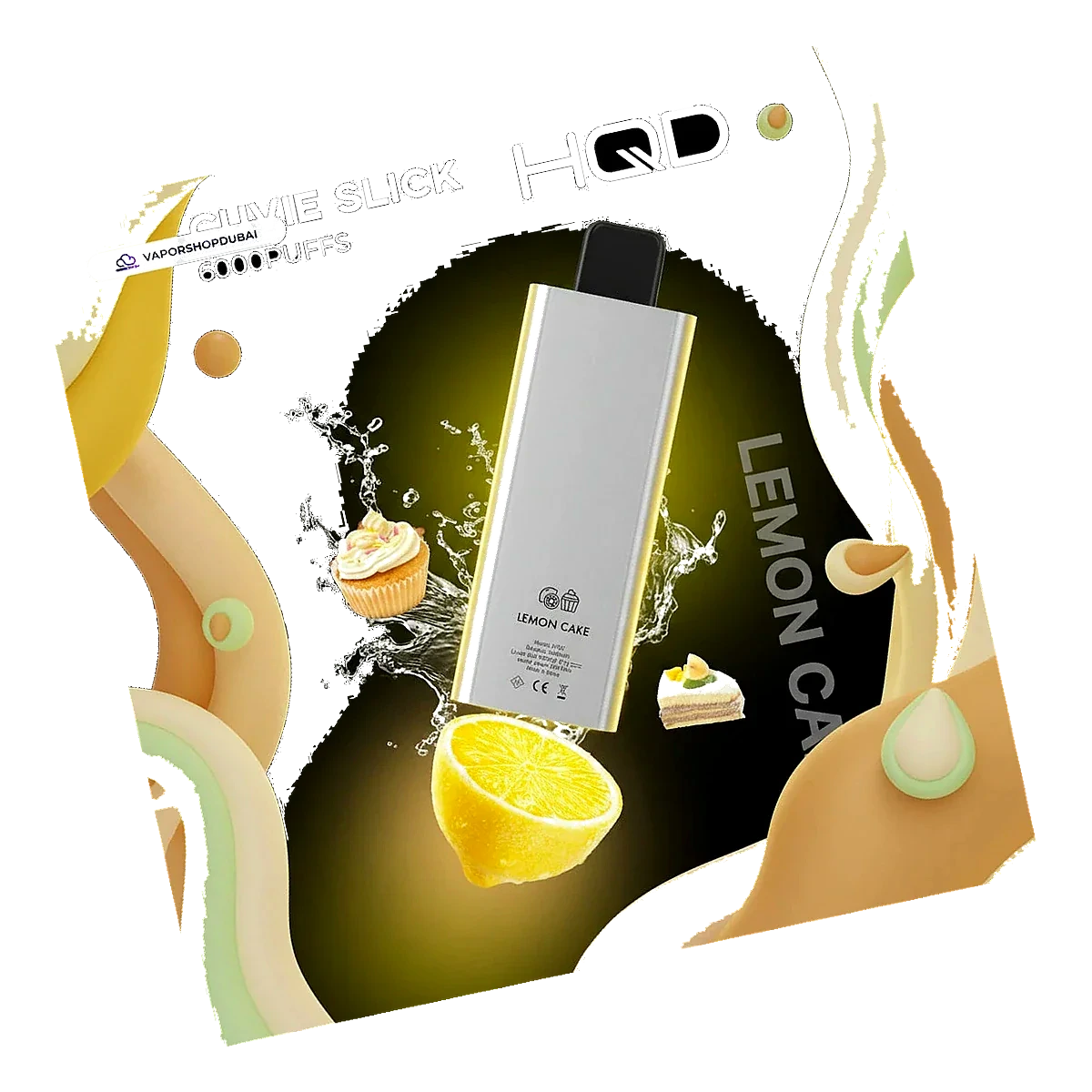 HQD Cuvie Slick 6000 Puffs Disposable Pod Device In UAE | Emirates Vapor UAE