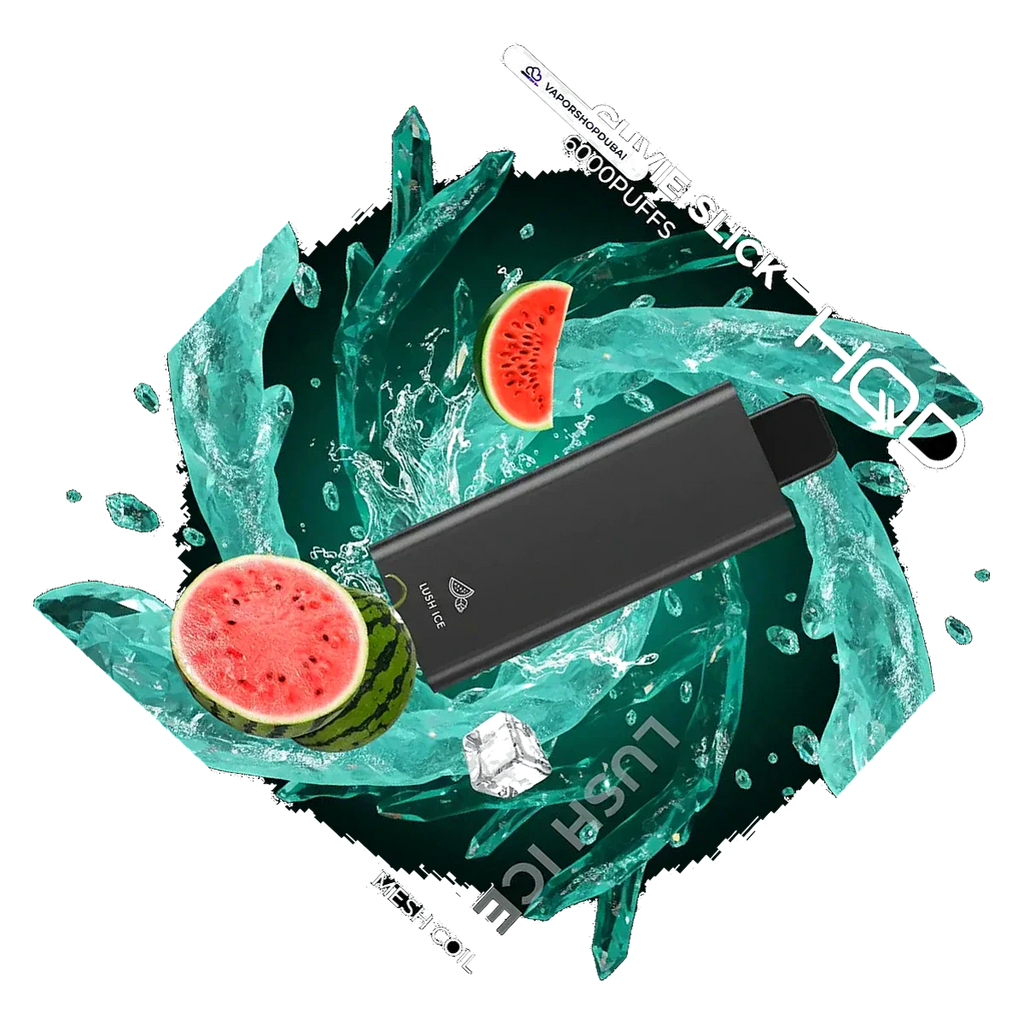 HQD Cuvie Slick 6000 Puffs Disposable Pod Device lush-ice UAE | Emirates Vapor