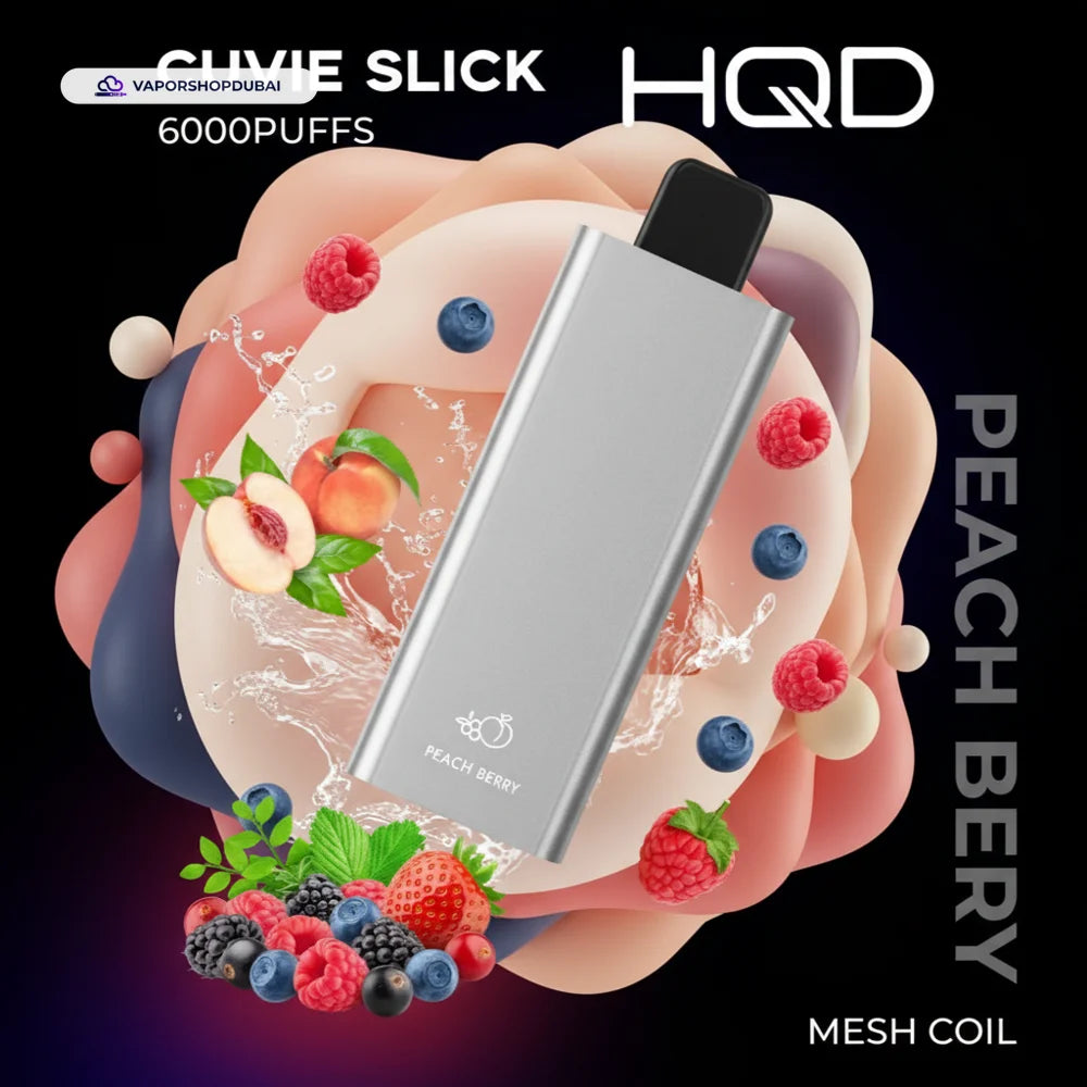 HQD Cuvie Slick 6000 Puffs Disposable Pod Device In UAE