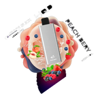 HQD Cuvie Slick 6000 Puffs Disposable Pod Device peach-berry UAE | Emirates Vapor