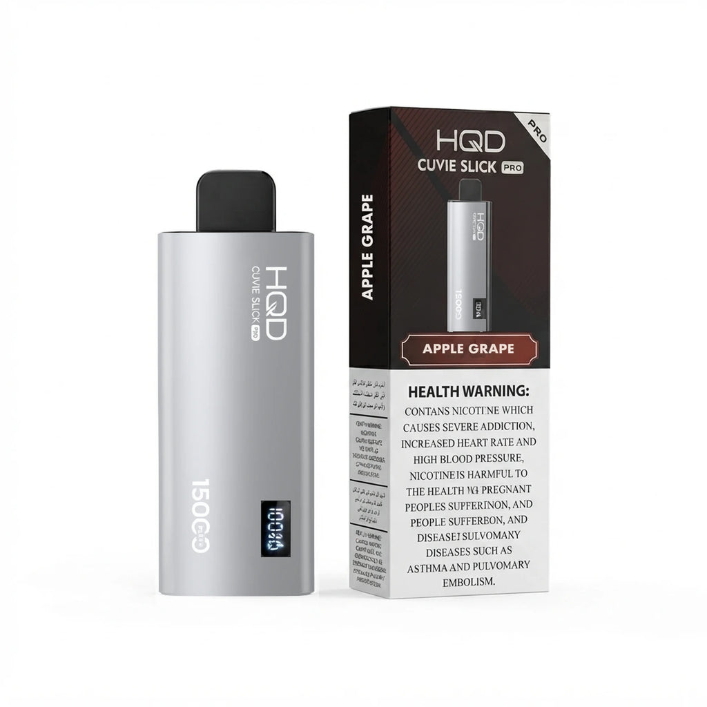 HQD Cuvie Slick Pro 15000 Puffs Disposable Vape UAE Apple Grape