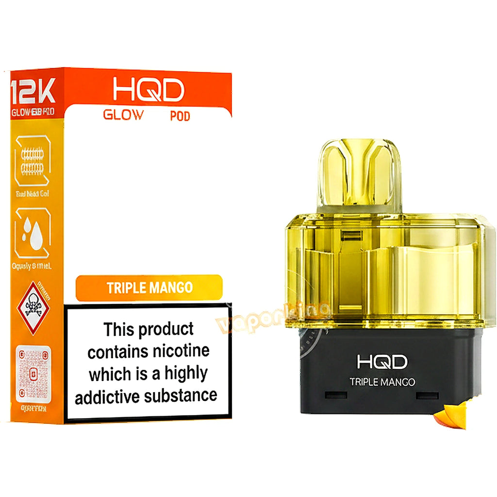 Hqd Glow Pro 12000 Puffs Replacement Pod 20MG In UAE  UAE
