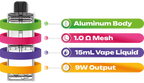 Hqd Cuvie Slick 6000 Puffs Disposable Pod Device Uae — AED 55 | Emirates Vapor
