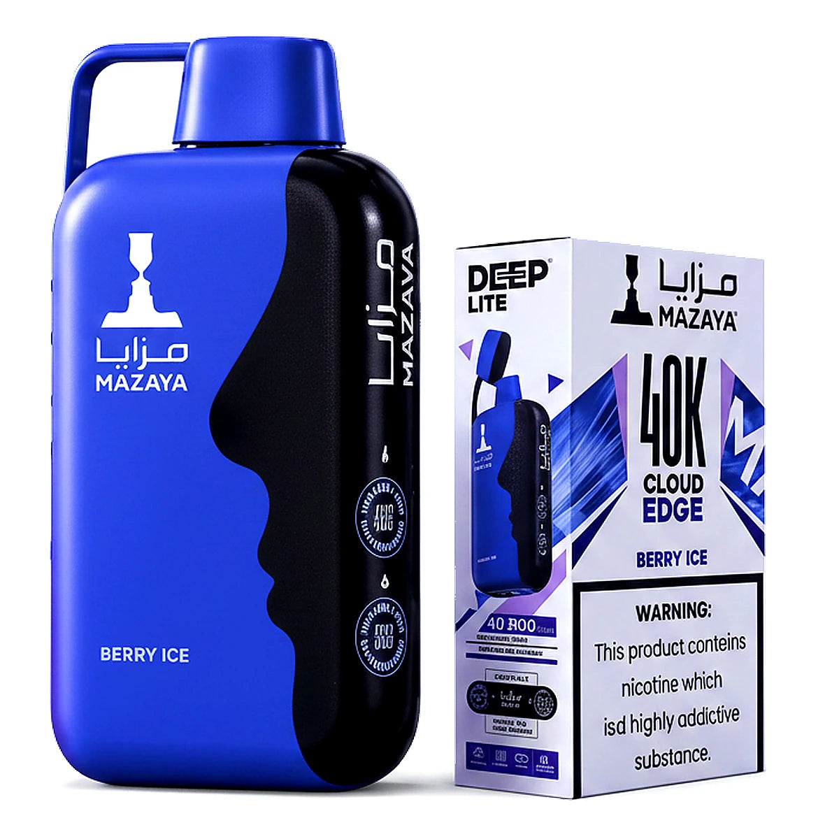 Mazaya Deep Lite Cloud Edge 40000 Puffs Disposable Vape in Dubai, UAE  UAE