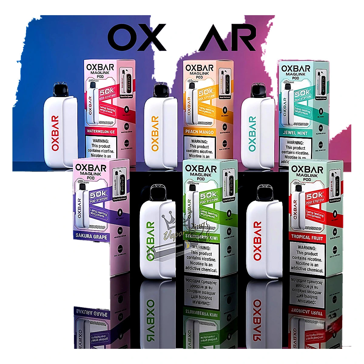 OXBAR Maglink 50000 Puffs Disposable Pod & Battery In UAE  UAE