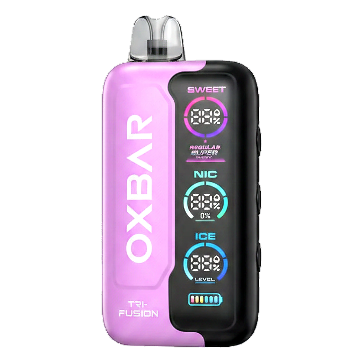 OXBAR TRI Fusion 45K Disposable Vape In UAE strawberry-grape UAE