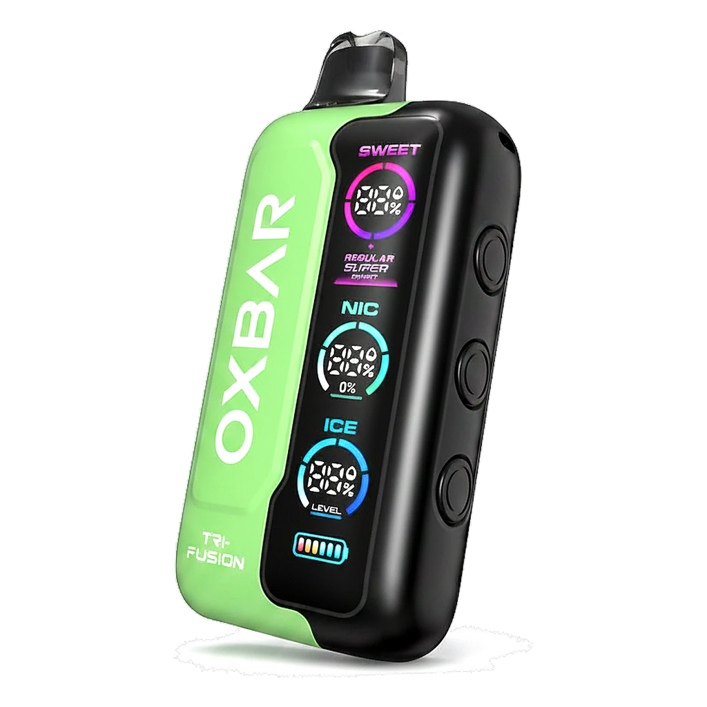 OXBAR TRI Fusion 45K Disposable Vape In UAE apple-mango-kiwi UAE