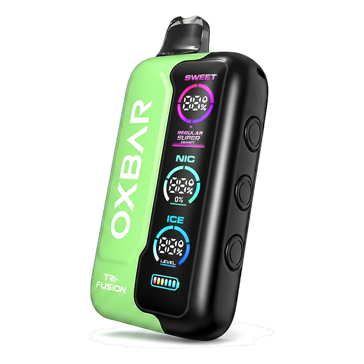OXBAR TRI Fusion 45K Disposable Vape In UAE apple-mango-kiwi UAE