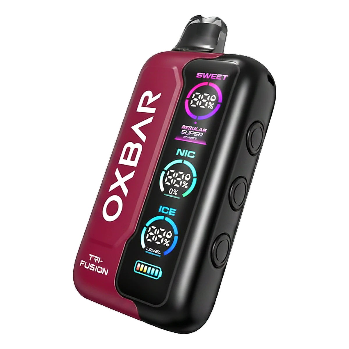 OXBAR TRI Fusion 45K Disposable Vape In UAE cherry-lemonade UAE