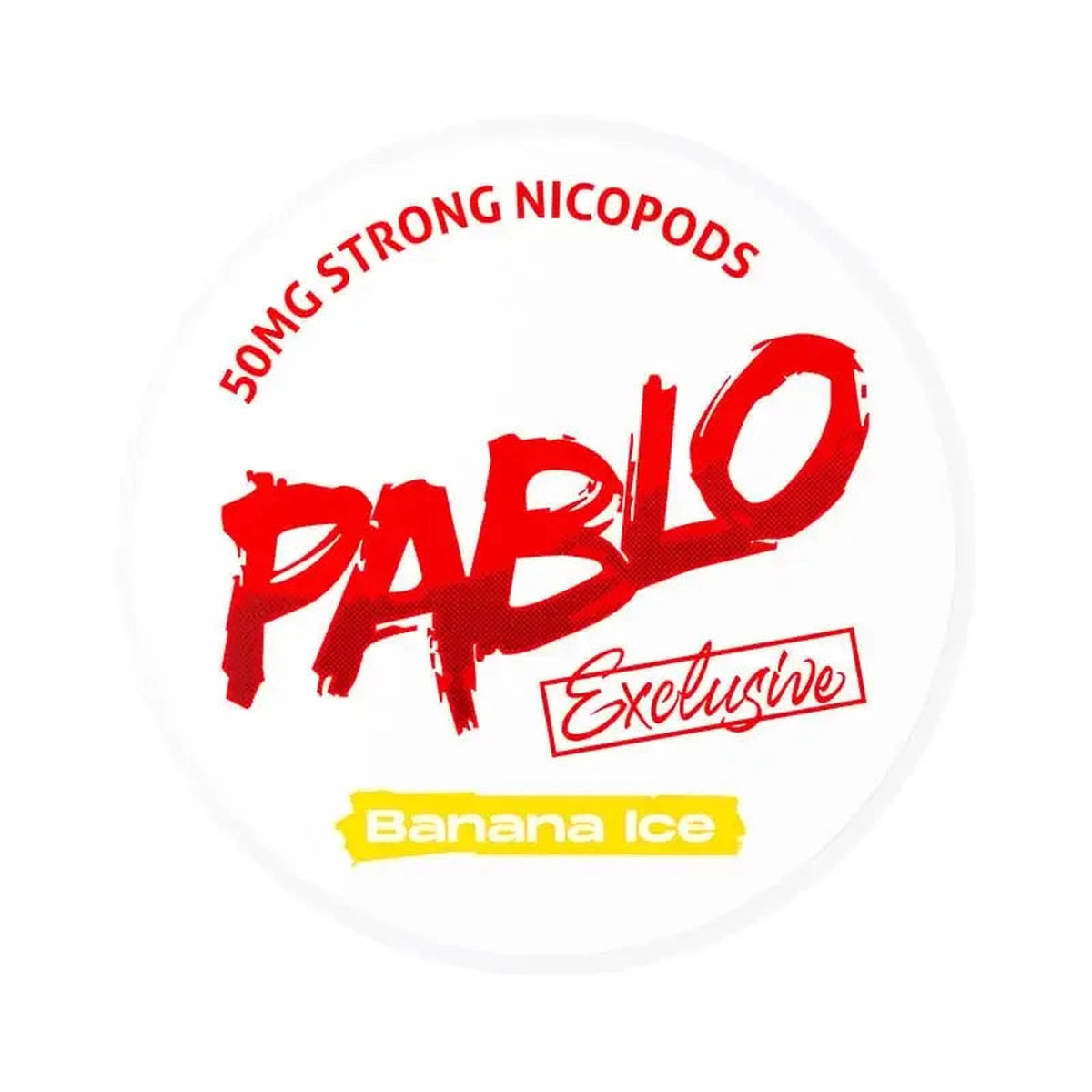 Pablo Exclusive Nicotine Pouches Banana Ice 50mg UAE