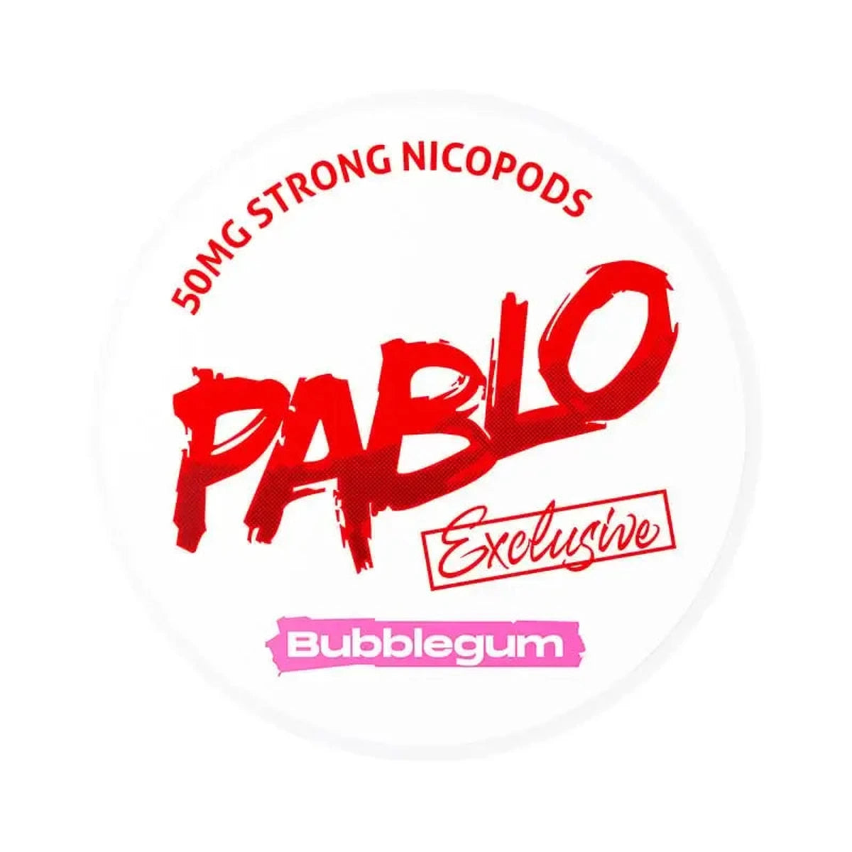 Pablo Exclusive Nicotine Pouches Bubble Gum 50mg UAE