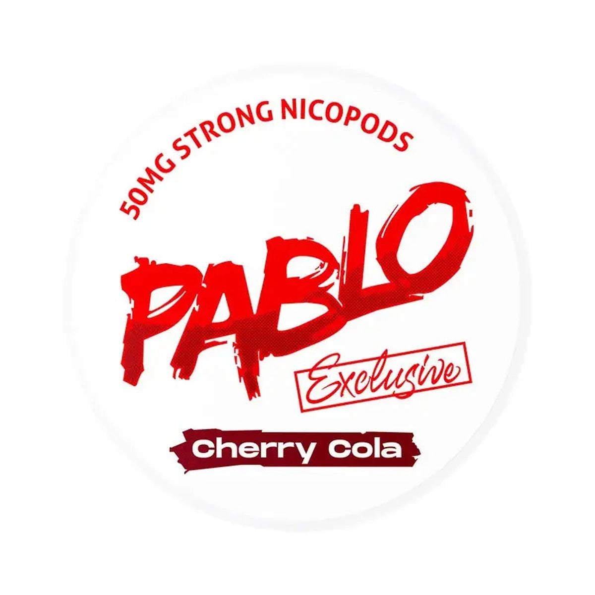 Pablo Exclusive Nicotine Pouches Cherry Cola 50mg UAE