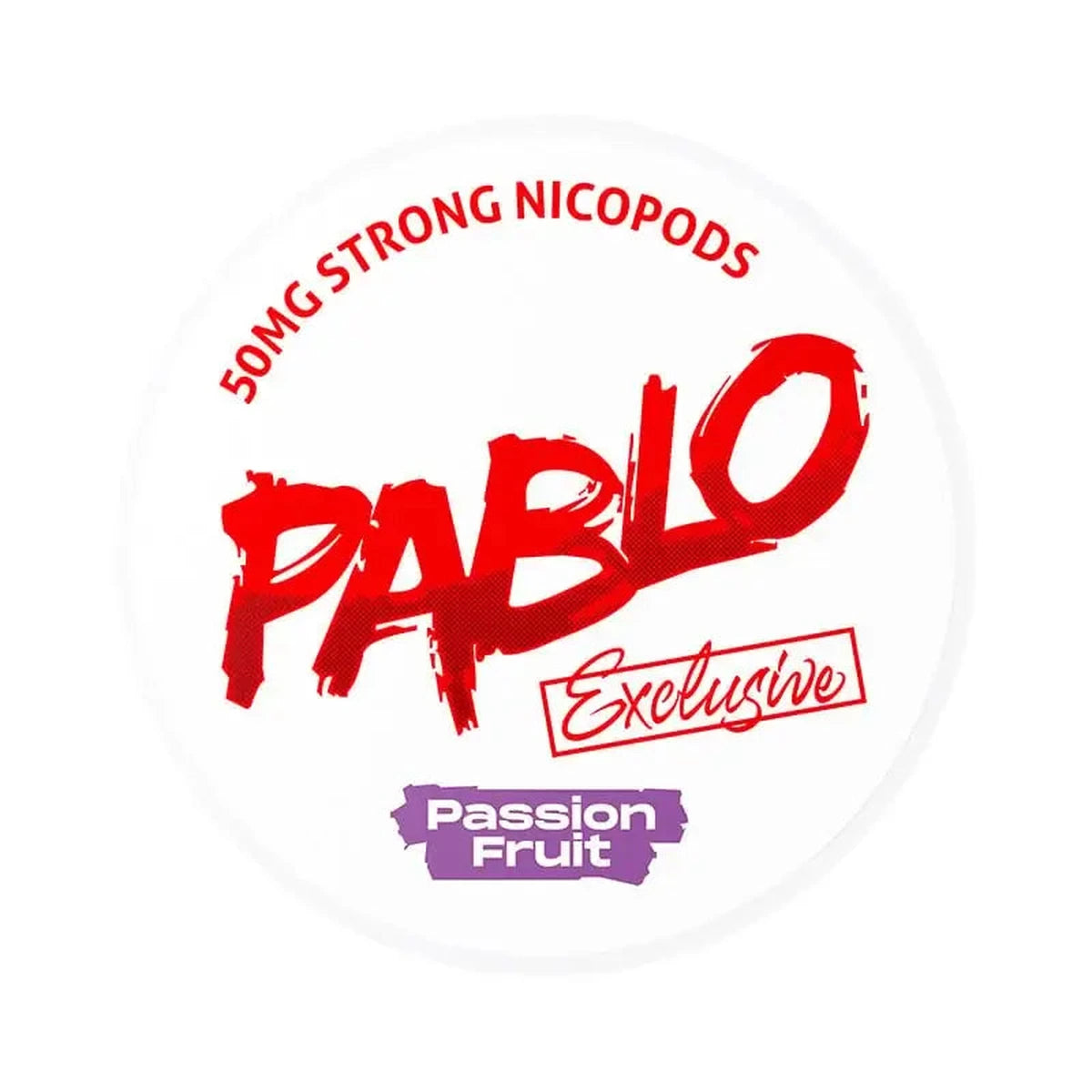 Pablo Exclusive Nicotine Pouches Passion Fruit 50mg UAE