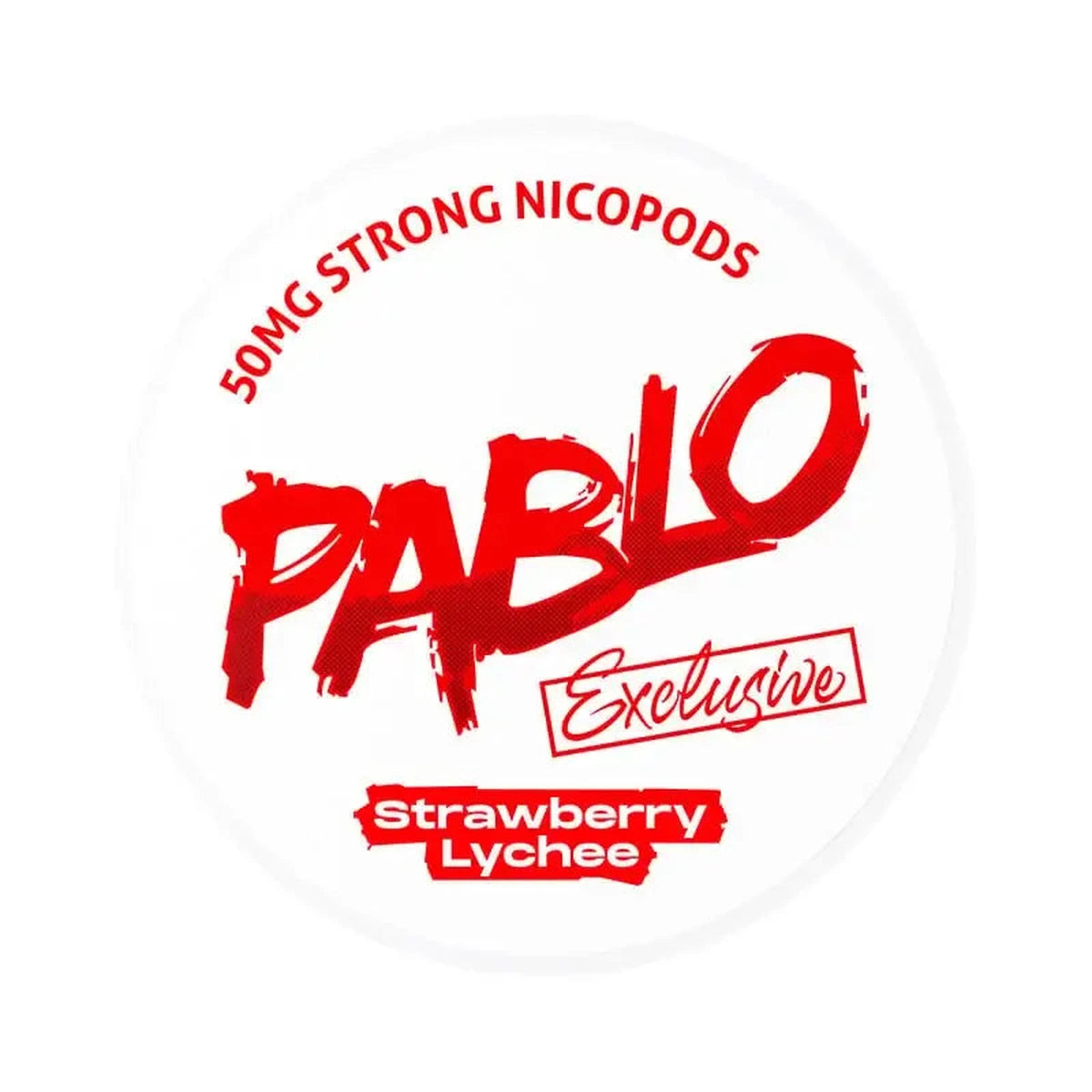 Pablo Exclusive Nicotine Pouches Strawberry Lychee 50mg UAE