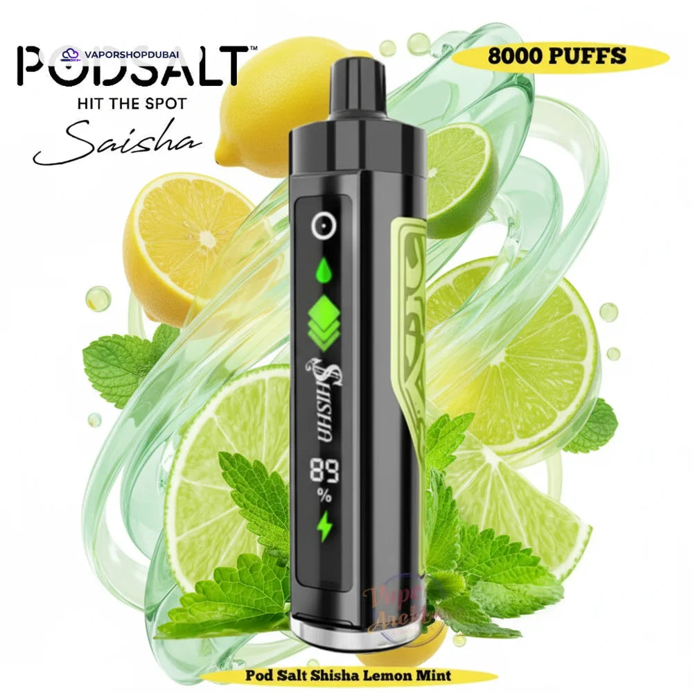 Pod Salt Shisha 8000 Puffs DTL 3mg In UAE