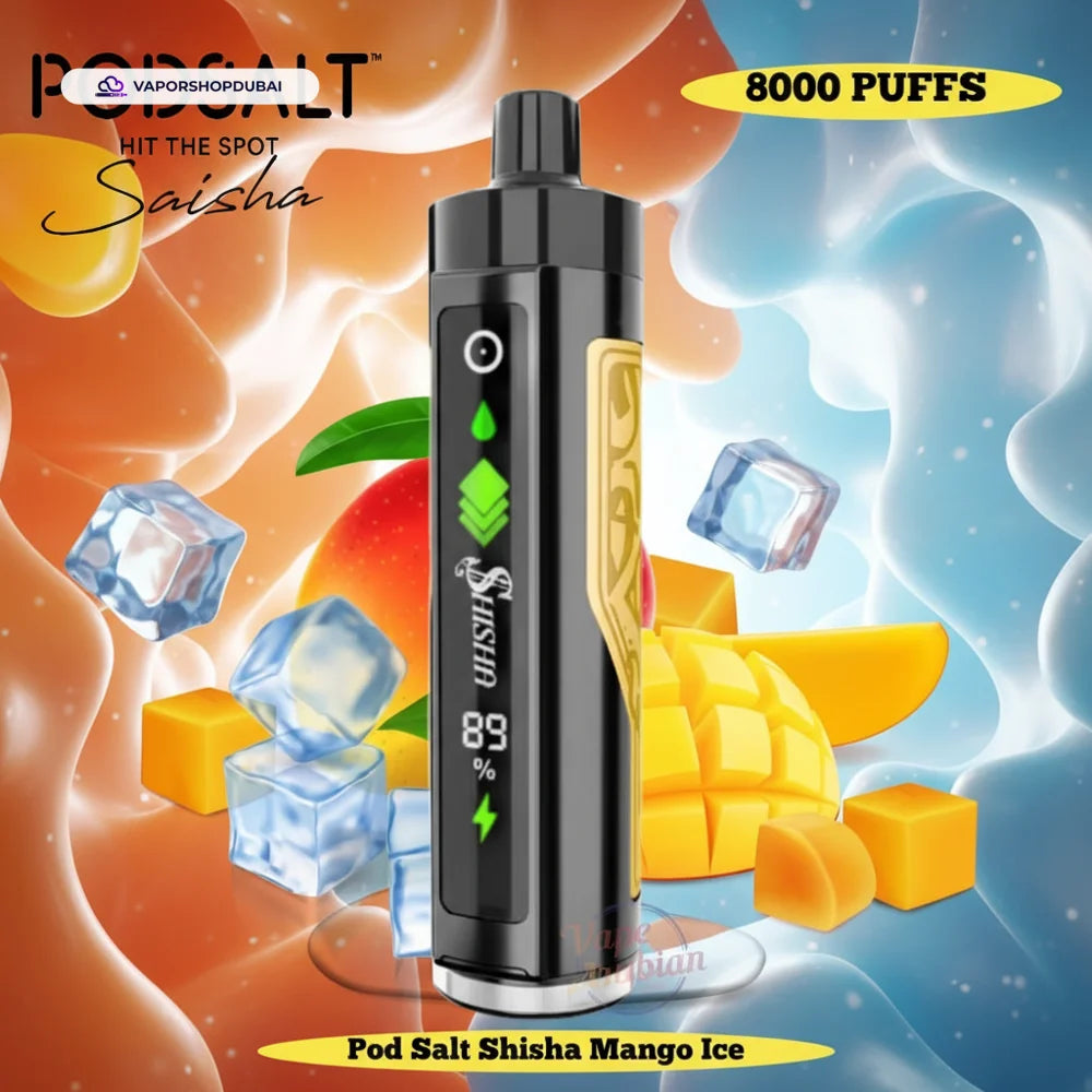 Pod Salt Shisha 8000 Puffs DTL 3mg In UAE