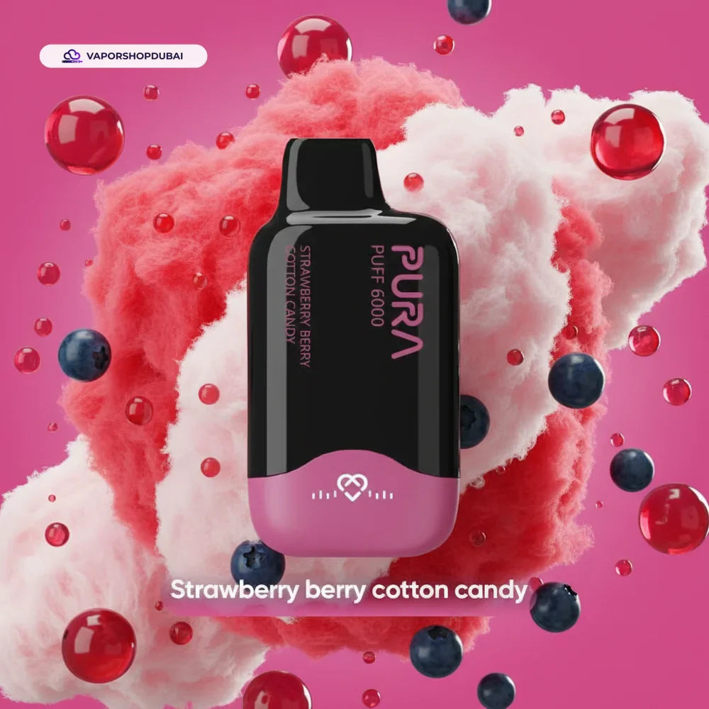 Pura 6000 Puffs Disposable Vape 2% flavors UAE | Emirates Vapor Dubai