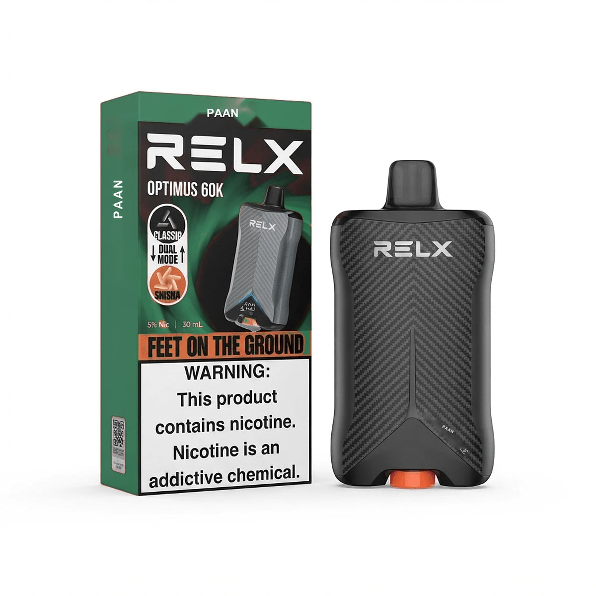 RELX Optimus 60000 Puffs Disposable Vape 50mg UAE paan