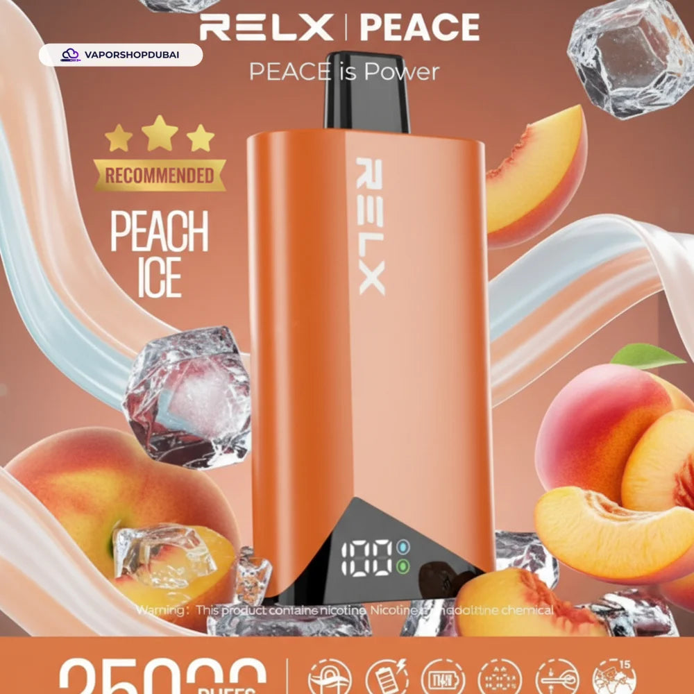 Relx Peace 25000 Puffs Disposable Vape In DUBAI,UAE