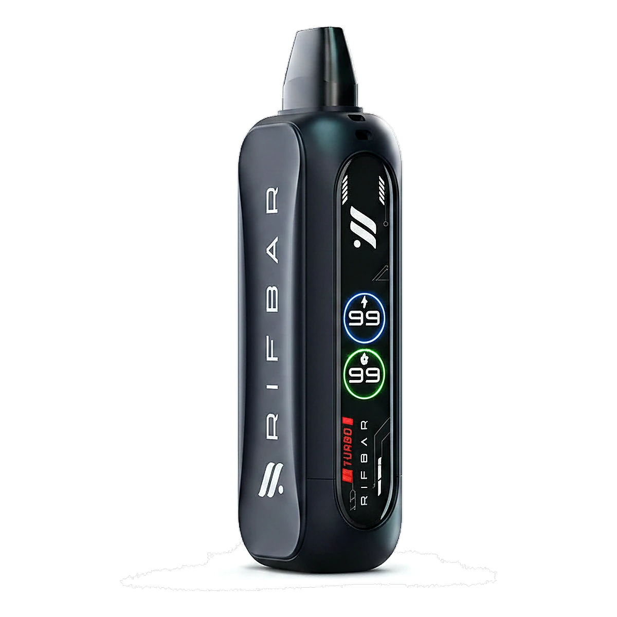 Rif Bar Turbo X Slim 12000 Puffs Disposable Vape In UAE black-ice UAE