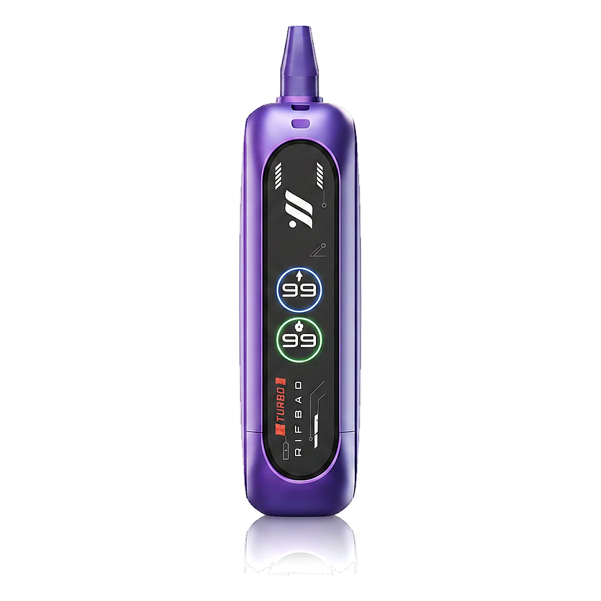 Rif Bar Turbo X Slim 12000 Puffs Disposable Vape In UAE blueberry-ice UAE