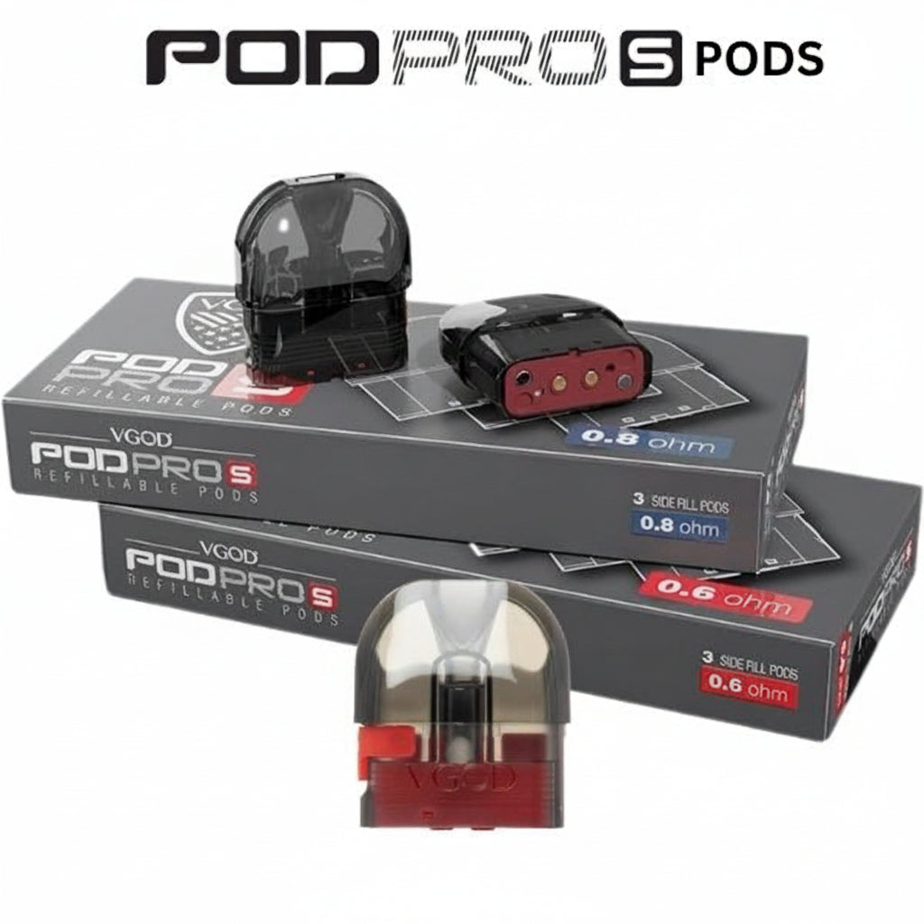 VGOD Pod Pro S Replacement Pods 3pcs Pack In UAE
