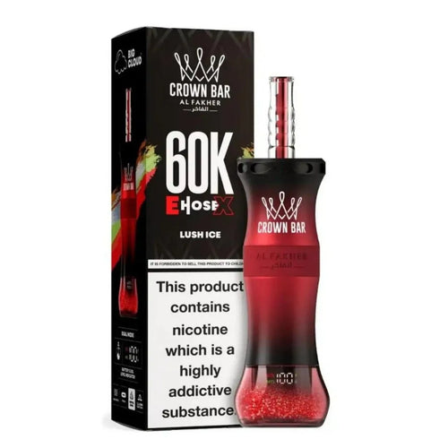 AL FAKHER E Hose X 60000 Puffs Crown Bar Disposable Vape | Emirates Vapor UAE