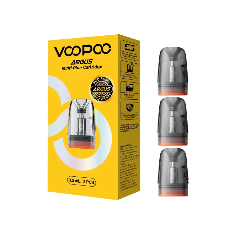 VOOPOO ARGUS Multi Ohm Cartridge 2ml/3.5 ML in UAE