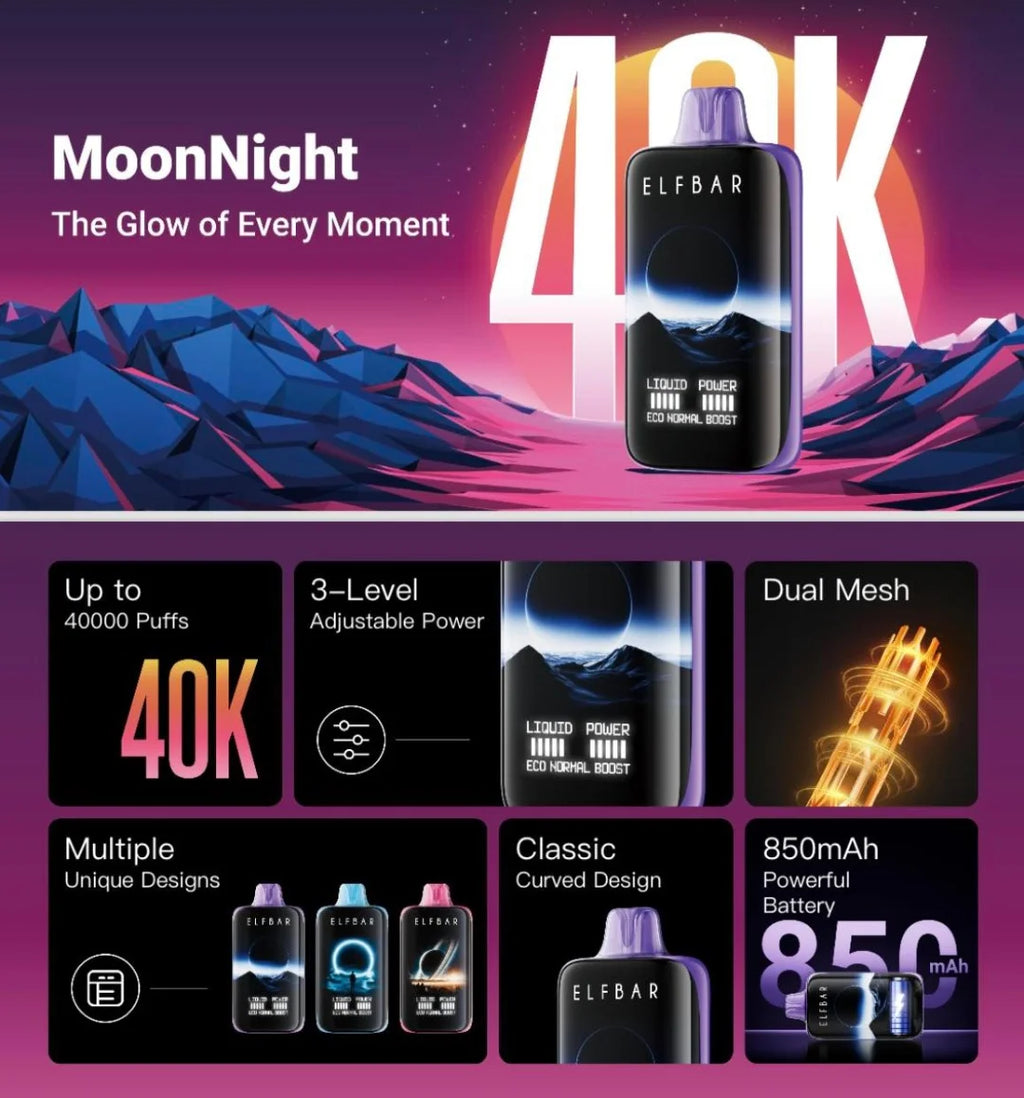 Elfbar MoonNight 40000 UAE