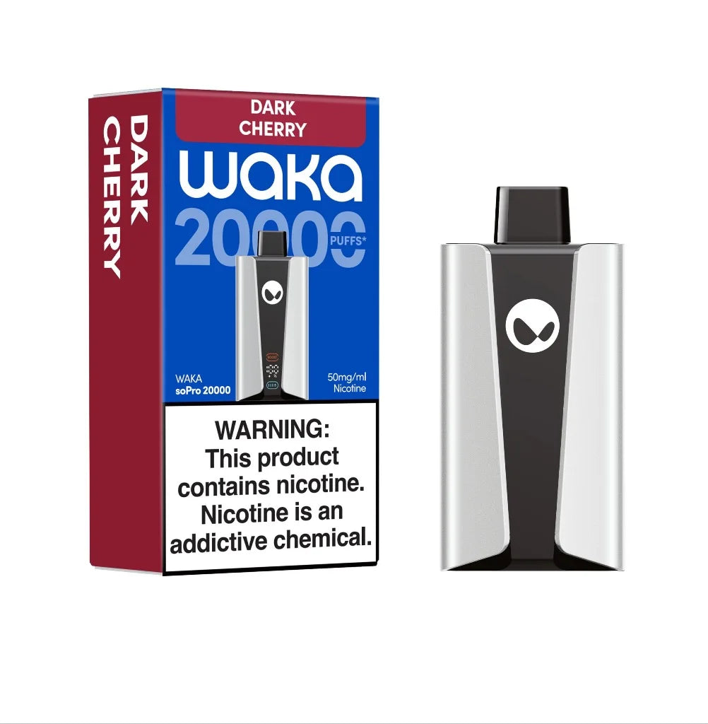 Waka Sopro 20000 Puffs 50mg Disposable Vape Dark cherry | Emirates Vapor UAE