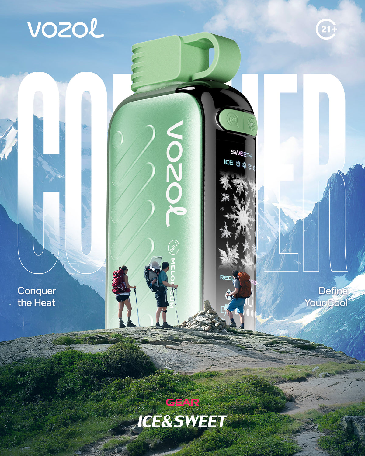 VOZOL Gear 50000 Ice & Sweet  Disposable Vape UAE