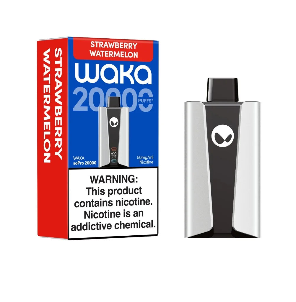 Waka Sopro 20000 Puffs 50mg Disposable Vape Strawberry Watermelon | Emirates Vapor UAE