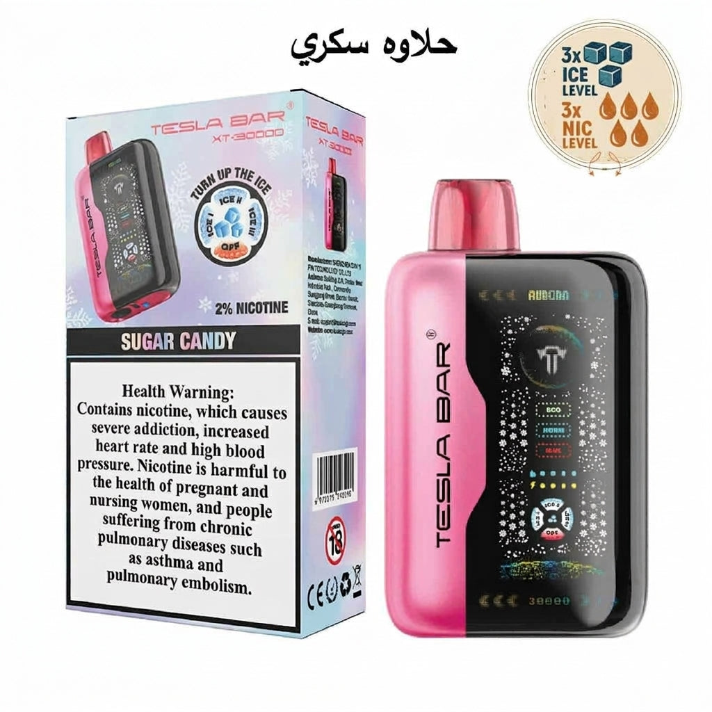 Tesla Bar XT 30000 Puff Disposable Vape - view 15 | Emirates Vapor UAE