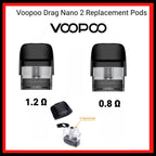 Buy Voopoo Drag Nano 2 Replacement Pods 3pcs/pack UAE