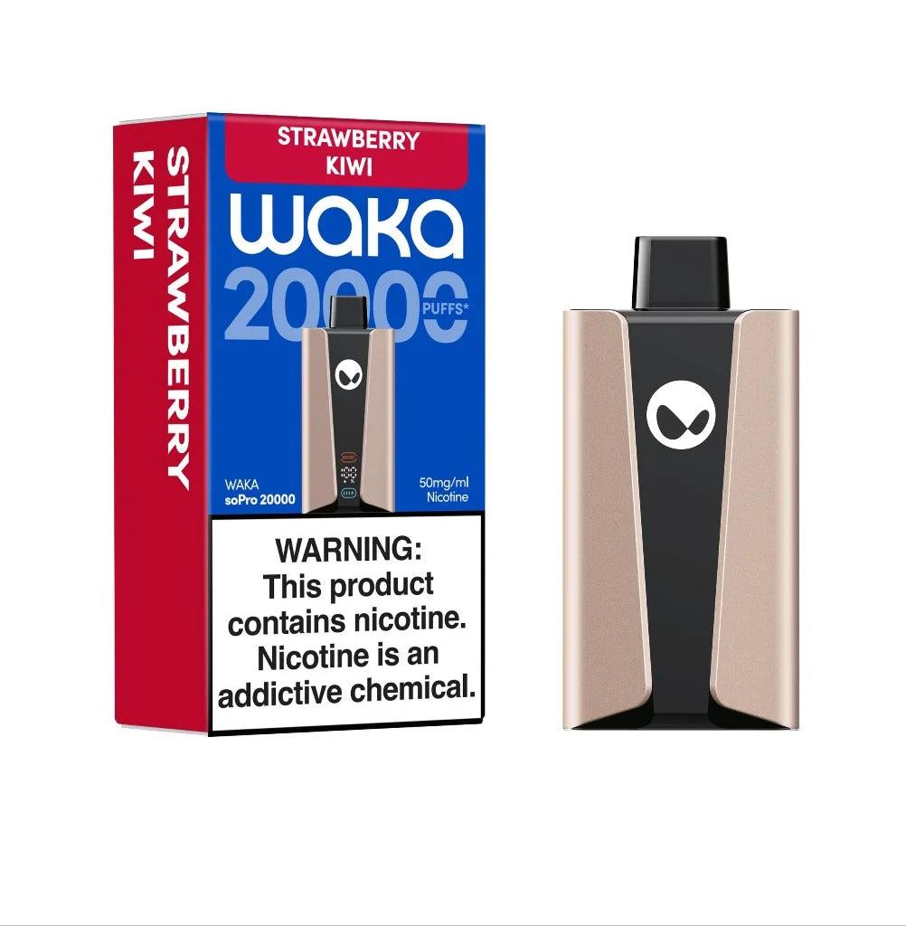 Waka Sopro 20000 Puffs 50mg Disposable Vape Strawberry kiwi | Emirates Vapor UAE