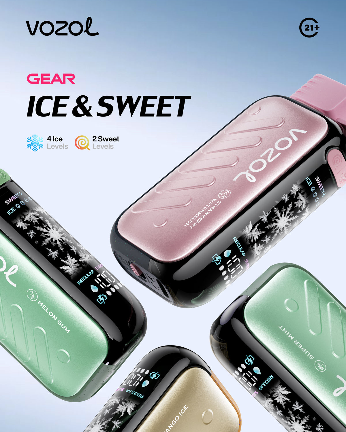 VOZOL Gear 50000 Ice & Sweet  Disposable Vape UAE
