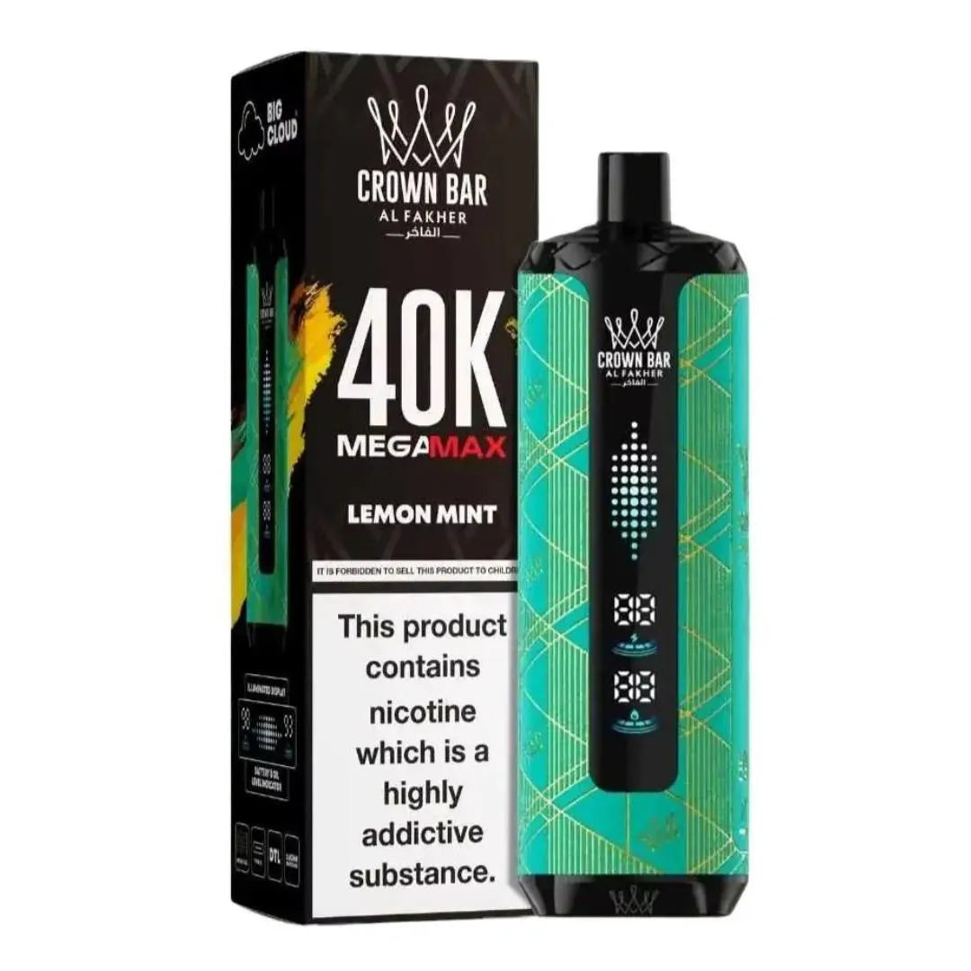 AL FAKHER Crown Bar 40000 Disposable Vape - view 3 | Emirates Vapor UAE