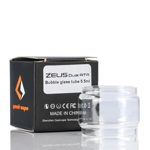 GeekVape Zeus Dual RTA Bubble Glass Tube 5.5ml UAE