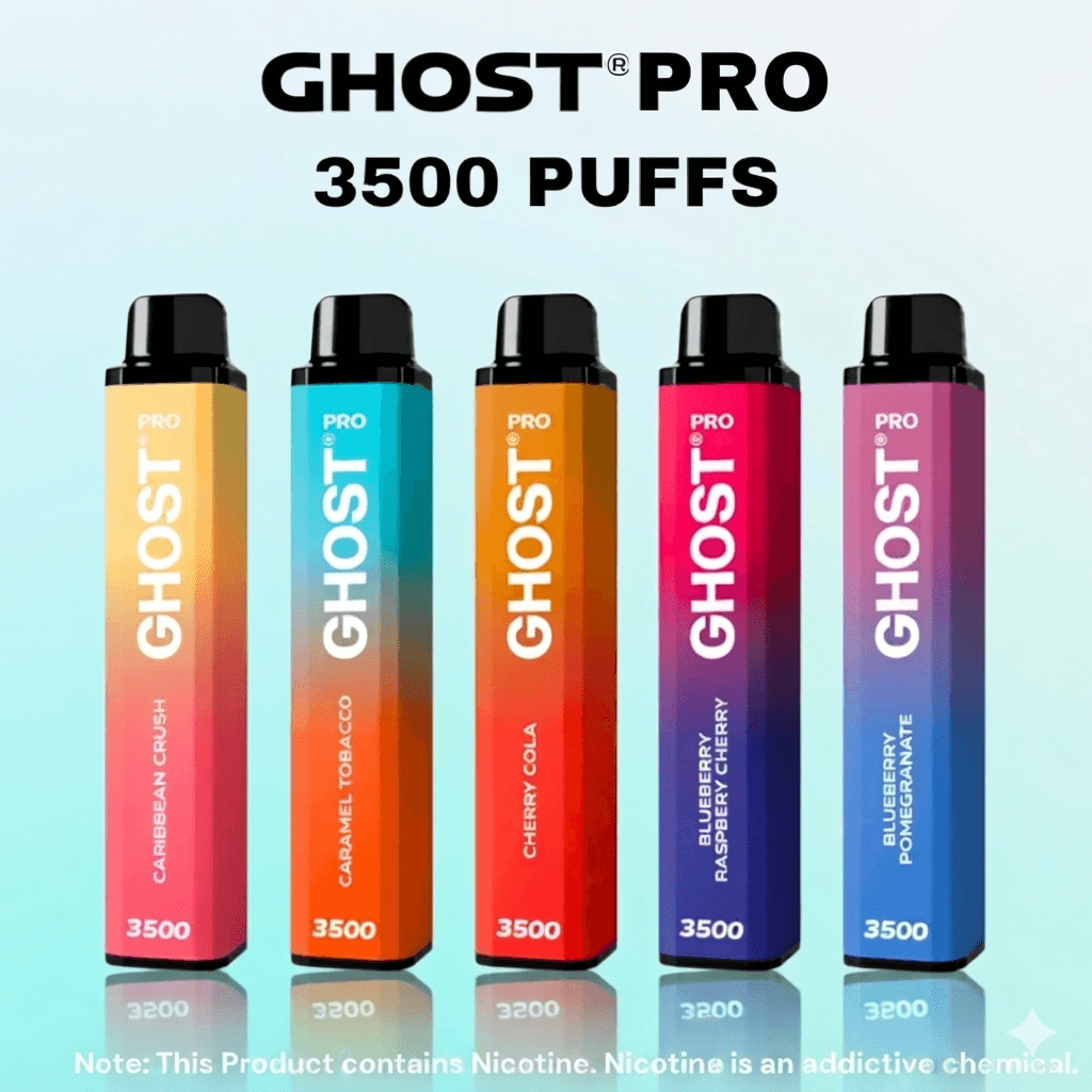 Ghost Pro 3500 Puff 2% (20mg) Disposable in Dubai