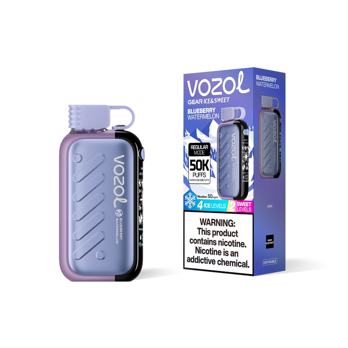 VOZOL Gear 50000 Ice & Sweet  Disposable Vape UAE