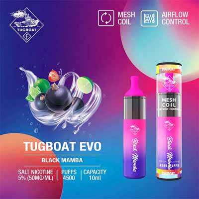 TUGBOAT EVO 4500 Puffs 50Mg Disposable Vape UAE