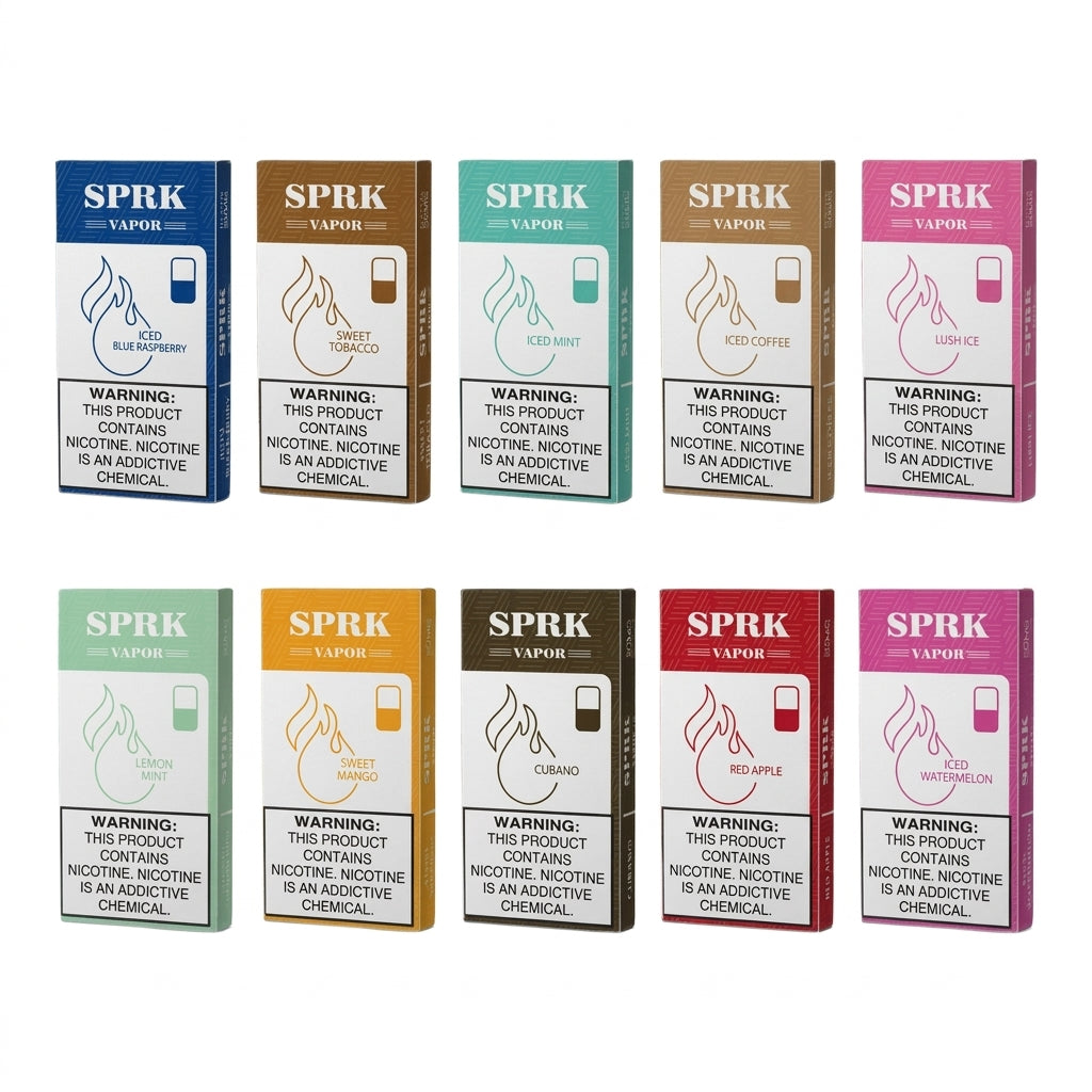 اشترِ كبسولات SPRK Vapor V4 (متوافقة مع نظام Myle V4 Pod) في الإمارات العربية المتحدة