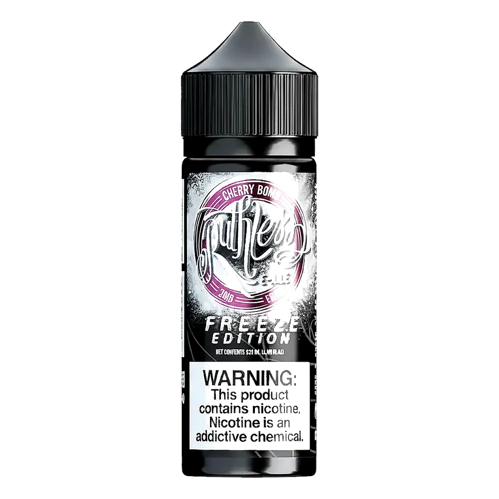 Ruthless Freeze Edition Cherry Bomb 120Ml options UAE | Emirates Vapor Dubai