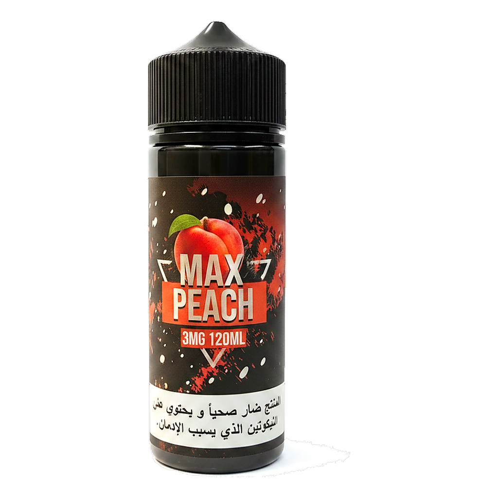 SAMS Vape Max 120ml 3mg Freebase E-Liquid in the UAE max-peach UAE