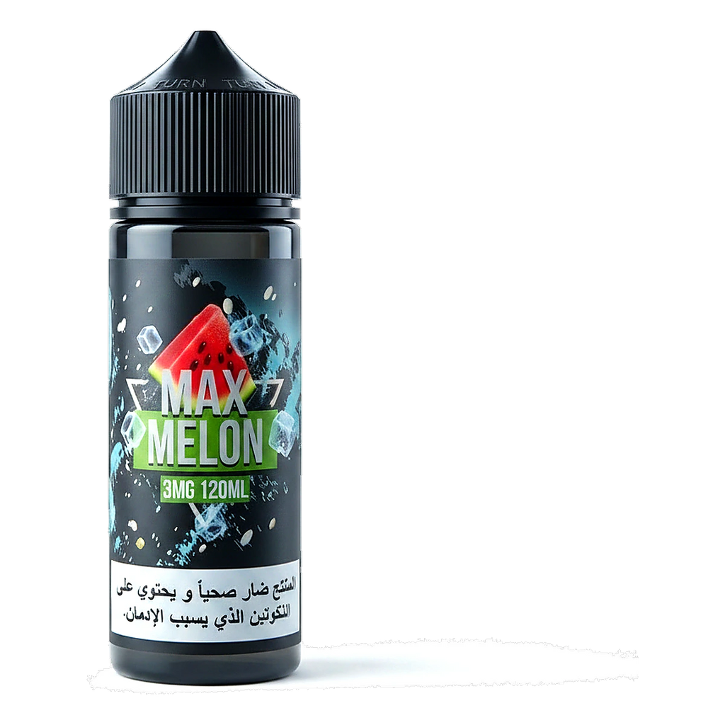 SAMS Vape Max 120ml 3mg Freebase E-Liquid in the UAE max-melon-frozen UAE