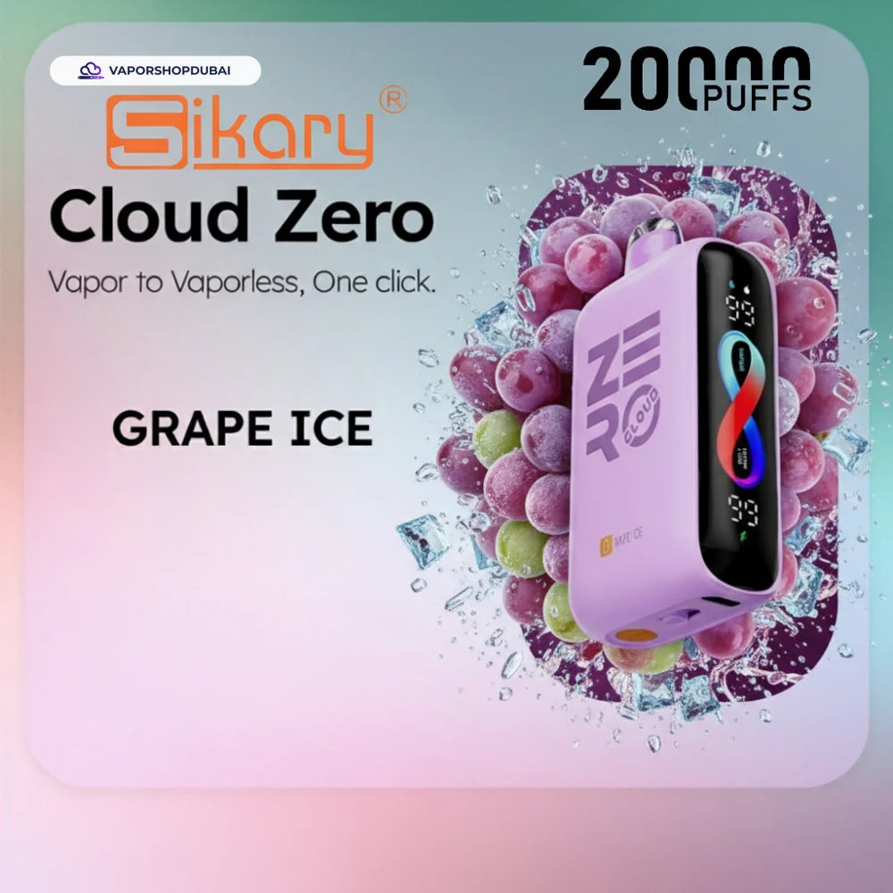 Sikary Cloud Zero 20000 Puffs Disposable 20mg In Dubai, UAE